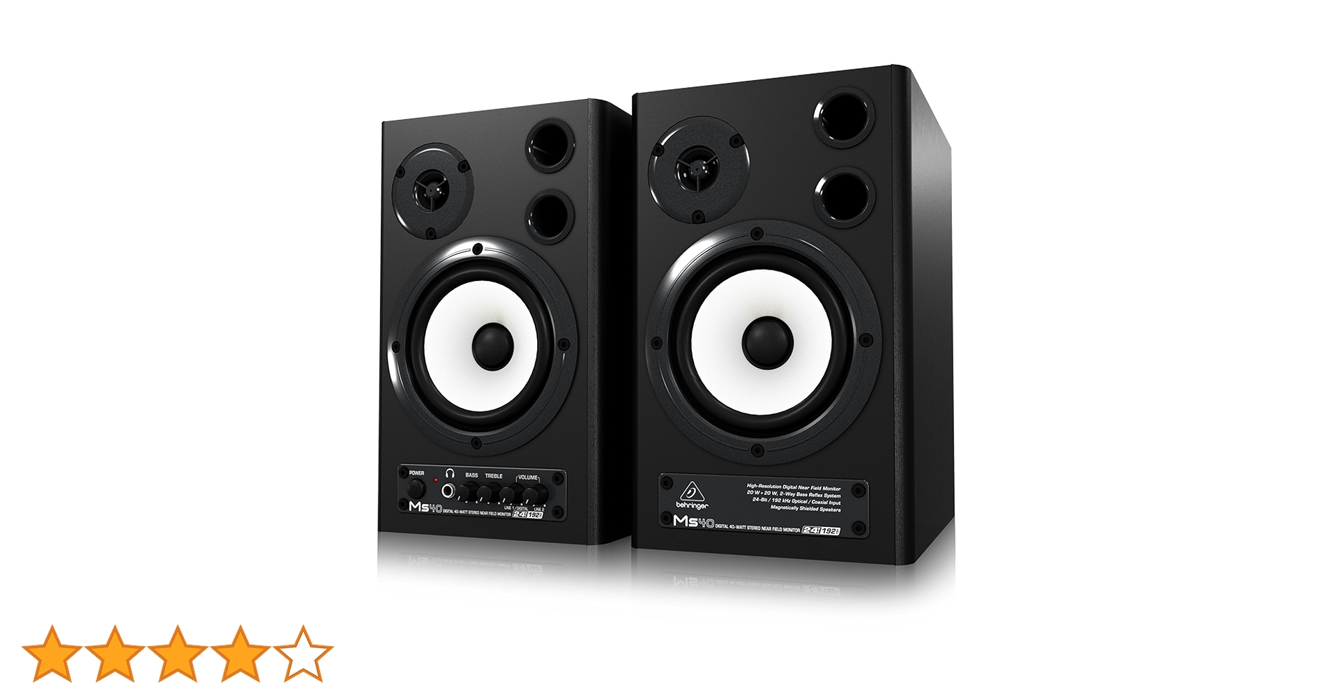 Behringer（ベリンガー） パワードモニタースピーカーMS20 Amazon | BEHRINGER ベリンガー MS20 | モニタースピーカー